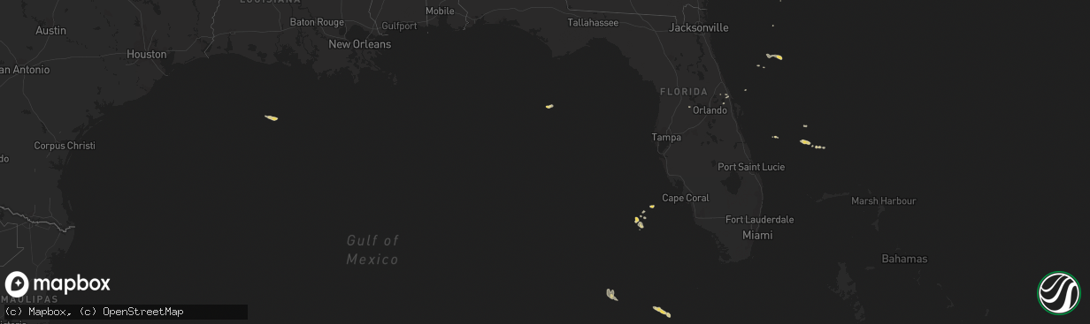 Hail map on March 20, 2013