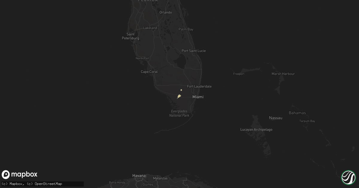 Hail map on March 20, 2022