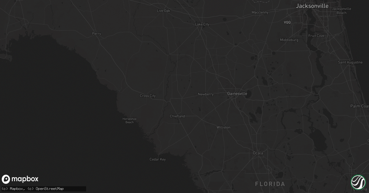 Hail map in Trenton, FL on March 20, 2024
