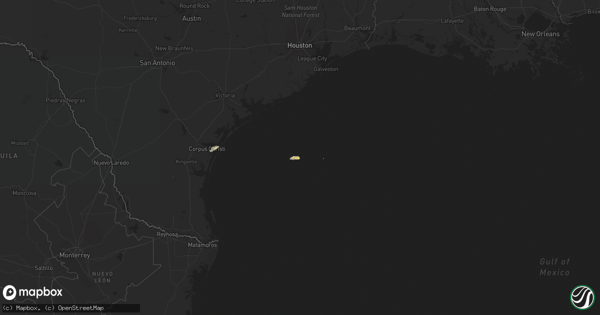 Hail map on March 20, 2024