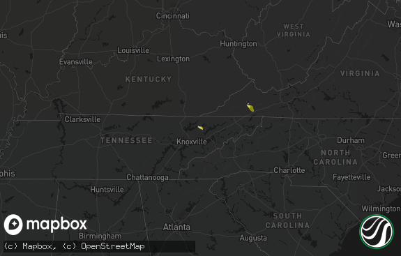 Hail map preview on 03-21-2026