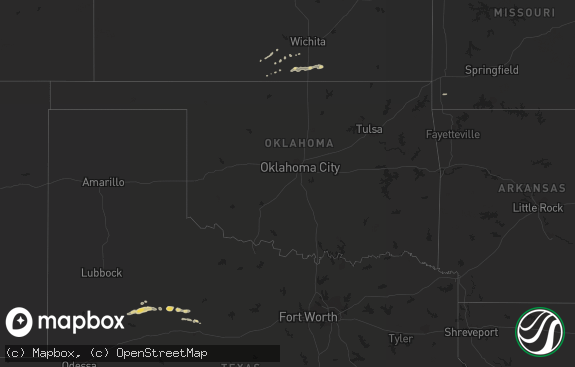 Hail map preview on 03-24-2011
