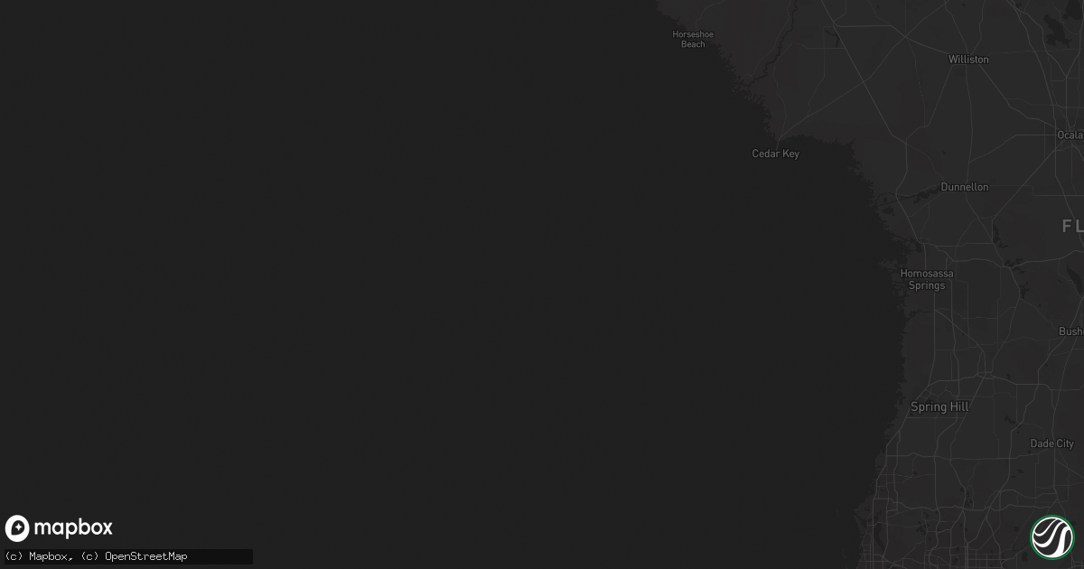 Hail map in Hobe Sound, FL on March 25, 2016