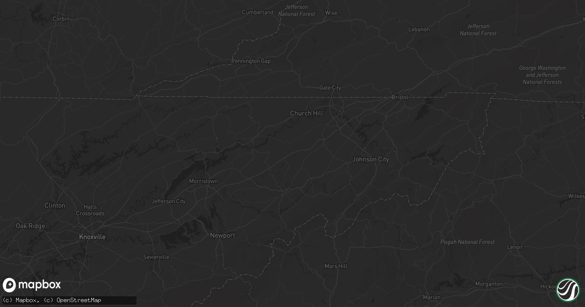 Hail map in Chagrin Falls, OH on March 25, 2023