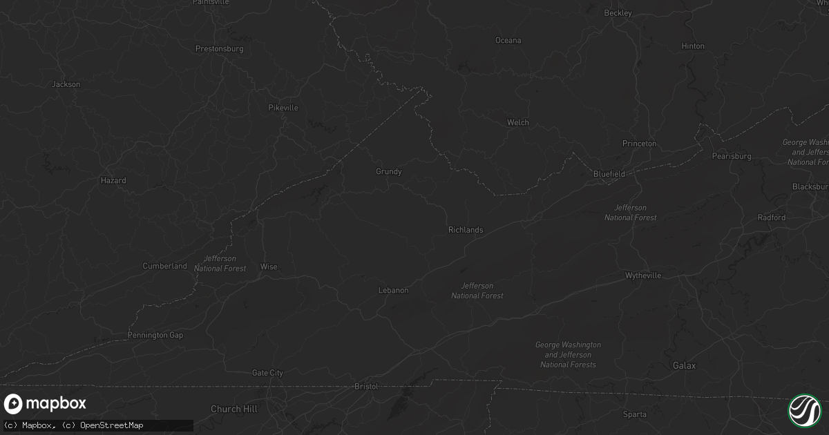 Hail map in Warren, OH on March 25, 2023