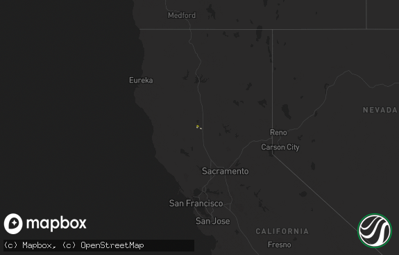 Hail map preview on 03-26-2014