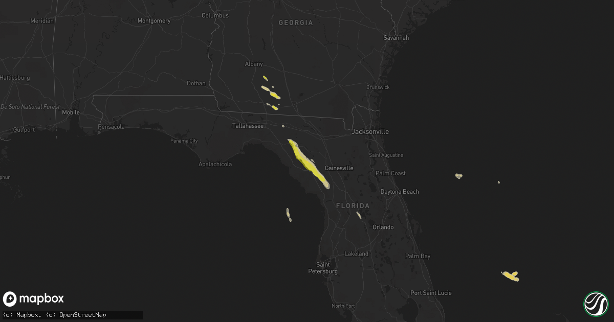 Hail map on March 26, 2019