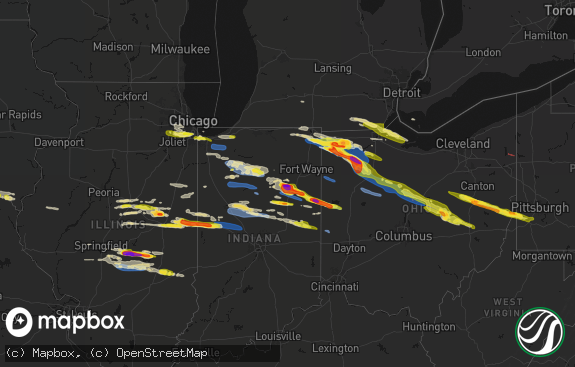 Hail map preview on 03-26-2026