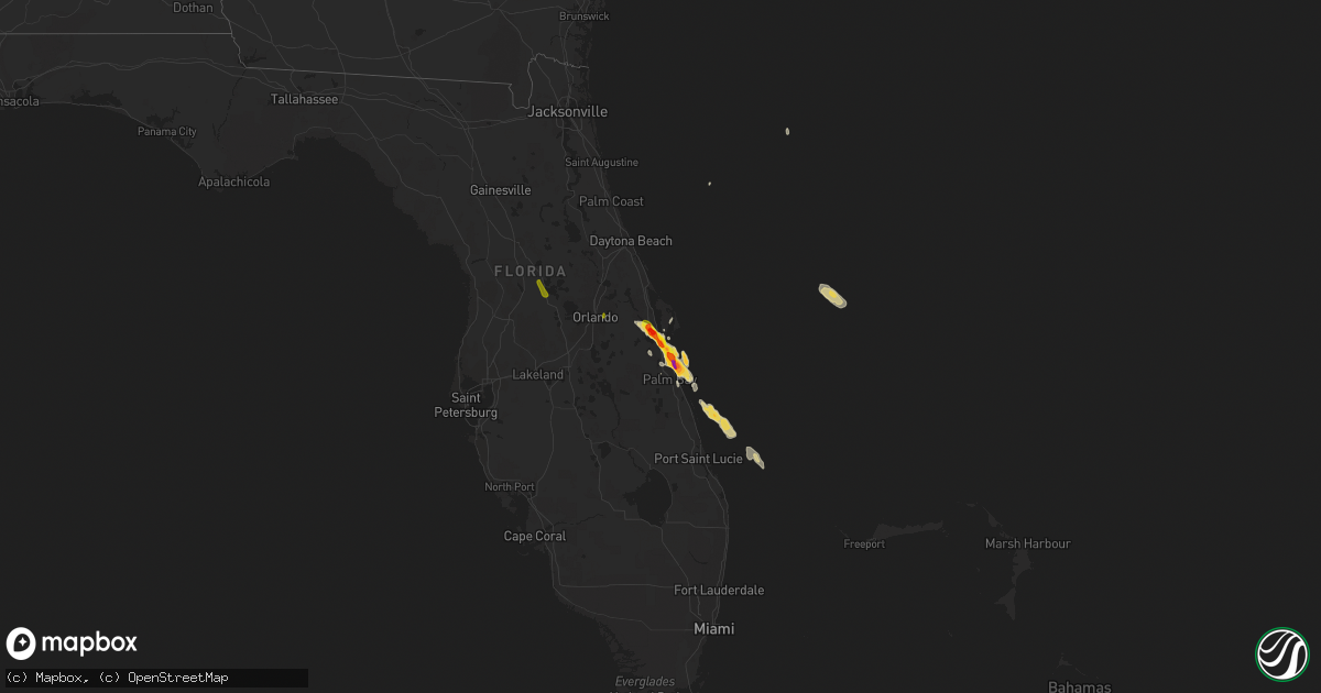 Hail map on March 27, 2019