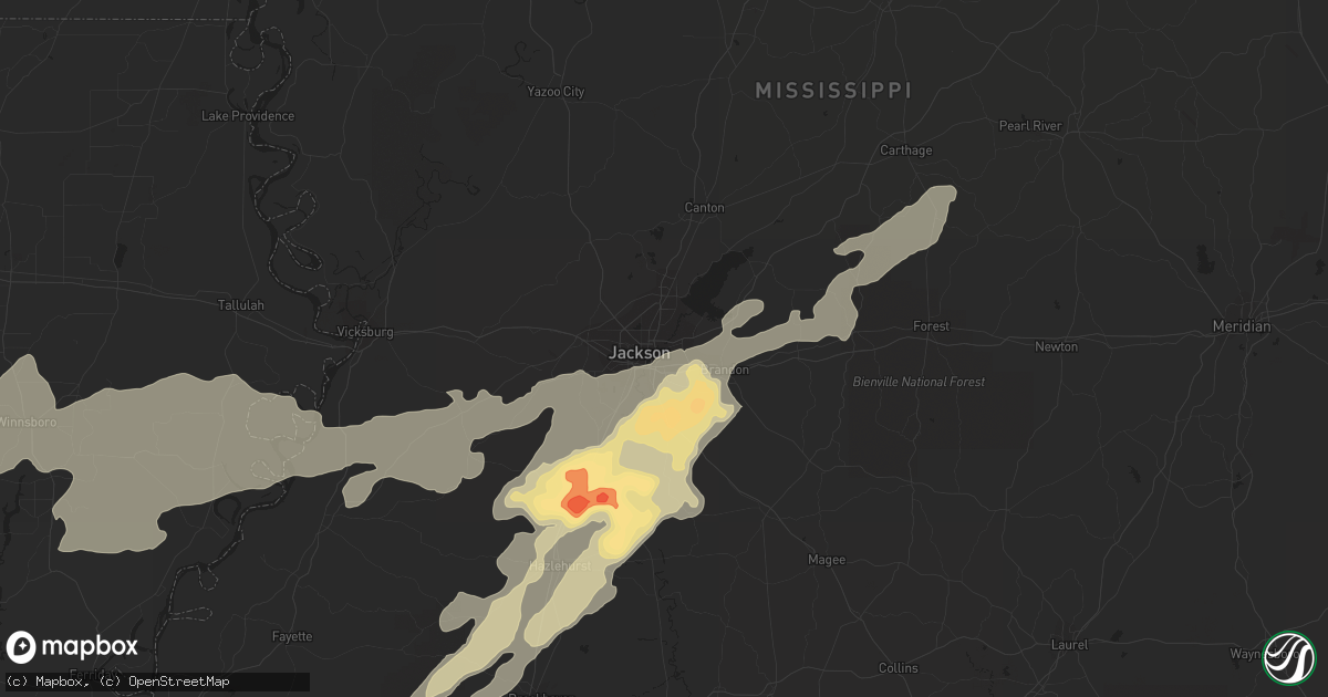 Hail map in Gretna, LA on March 29, 2011