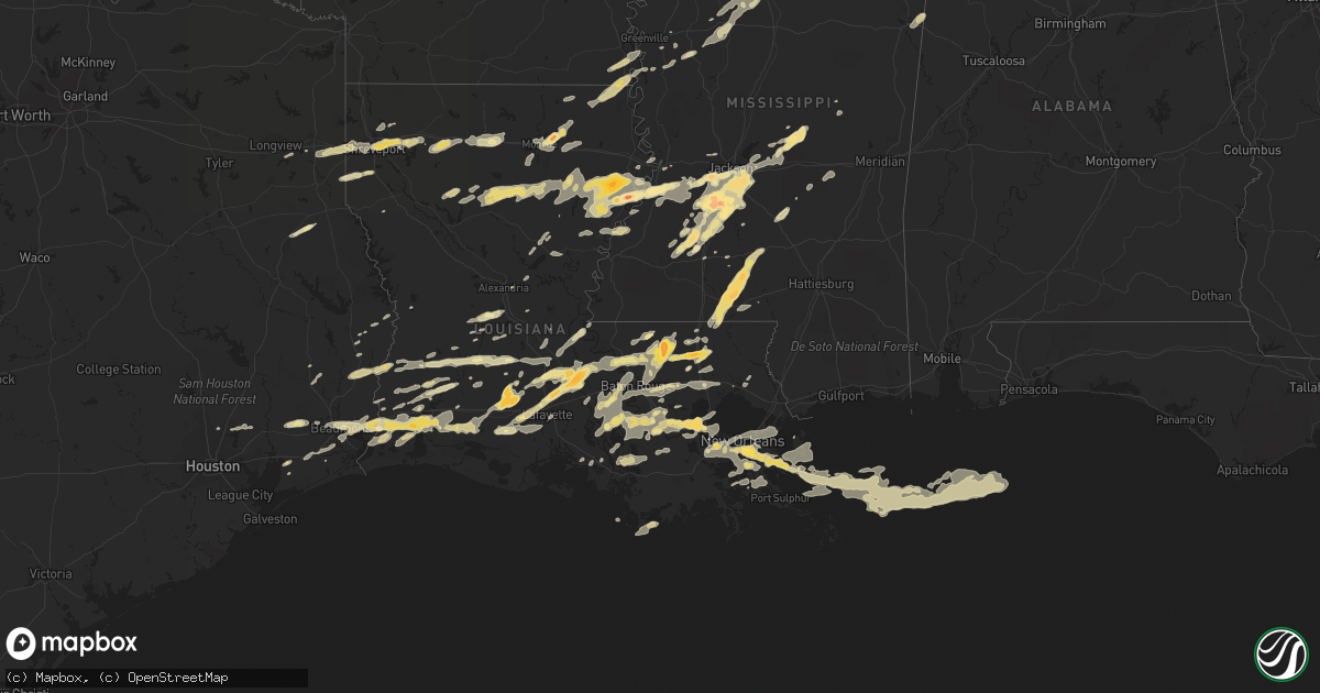 Hail map in Tennessee on March 29, 2011