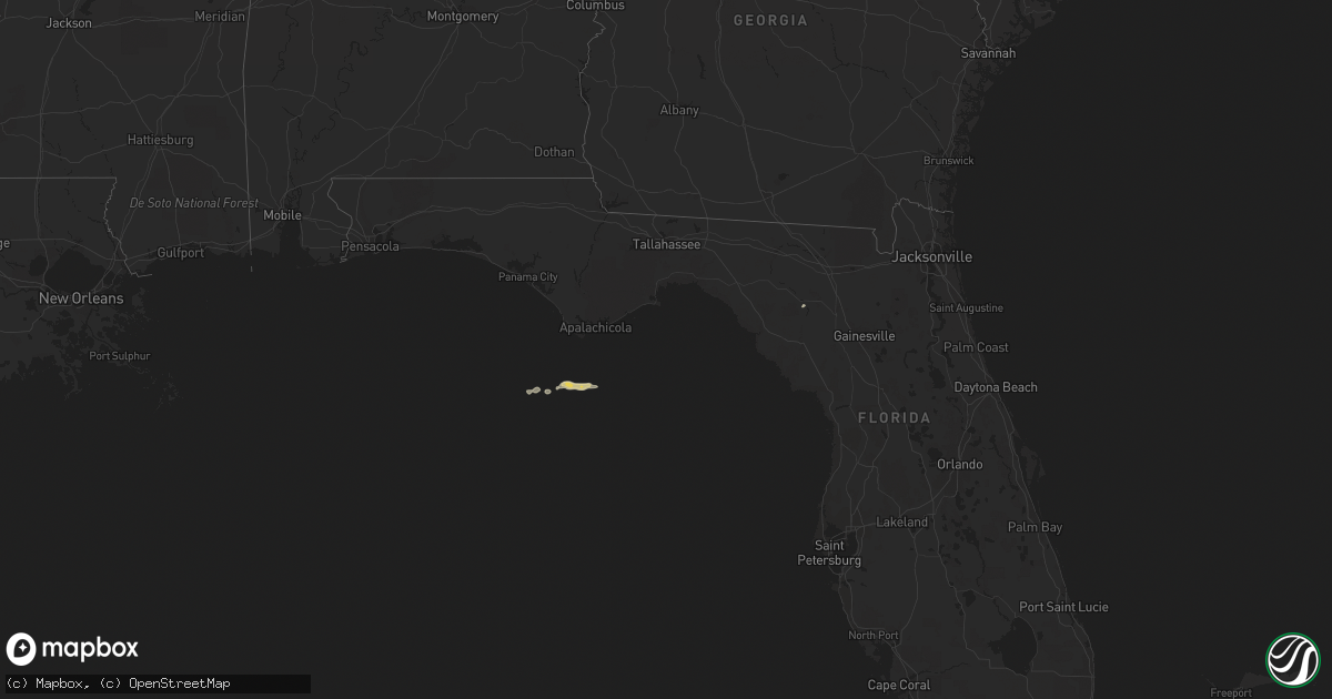 Hail map on March 29, 2021