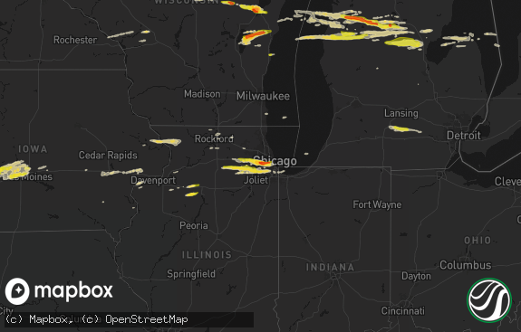 Hail map preview on 03-30-2026
