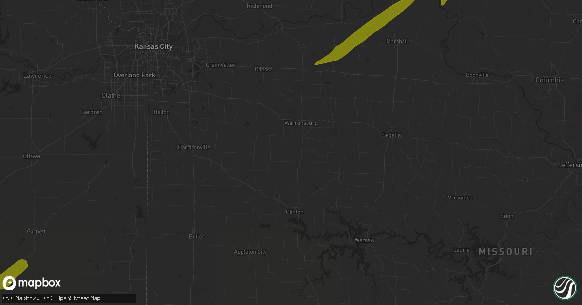 Hail map in Kellerton, IA on March 31, 2023