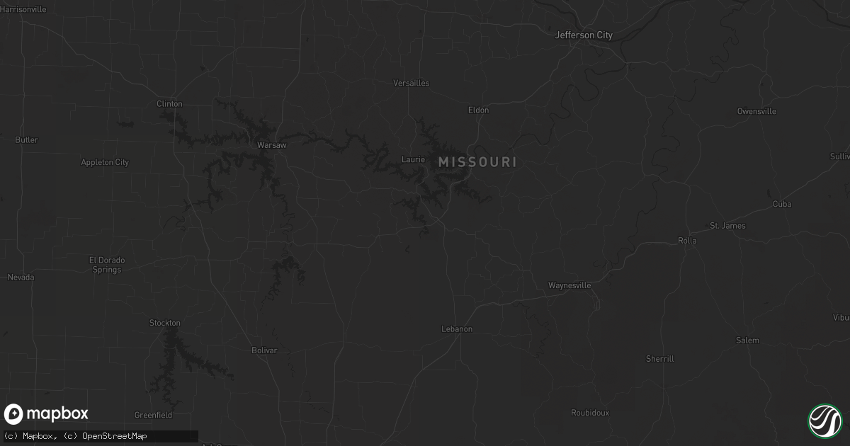 Hail map in Lewistown, IL on March 31, 2023