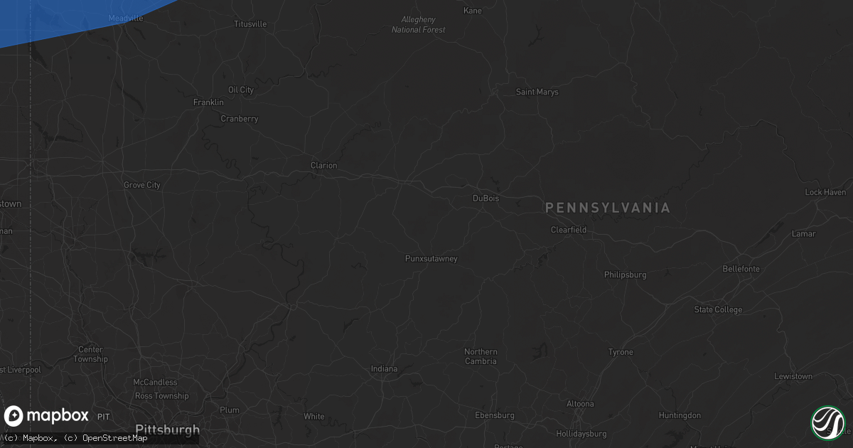 Hail map in Vineland, NJ on April 1, 2023