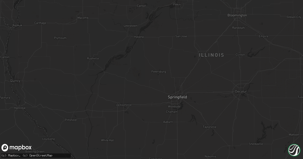 Hail map in Tallula, IL on April 1, 2024