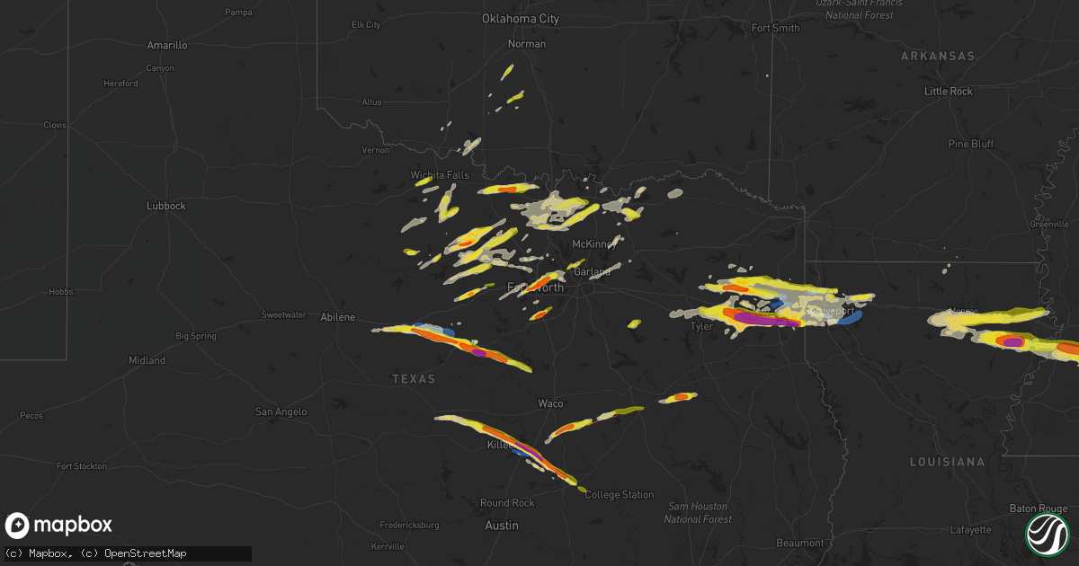 Hail Map on April 2, 2023 HailTrace