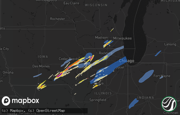 Hail map preview on 04-02-2026