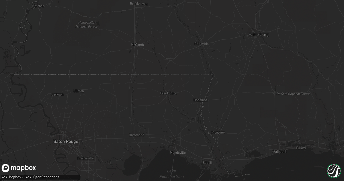 Hail map in Carnegie, OK on April 3, 2022