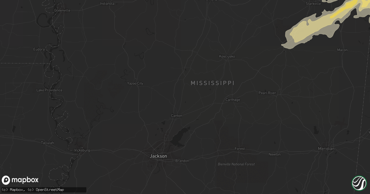 Hail map in Tyler, TX on April 4, 2011