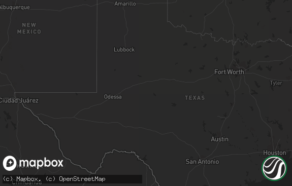 Hail map preview on 04-04-2013