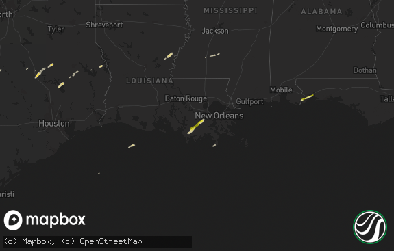 Hail map preview on 04-05-2014