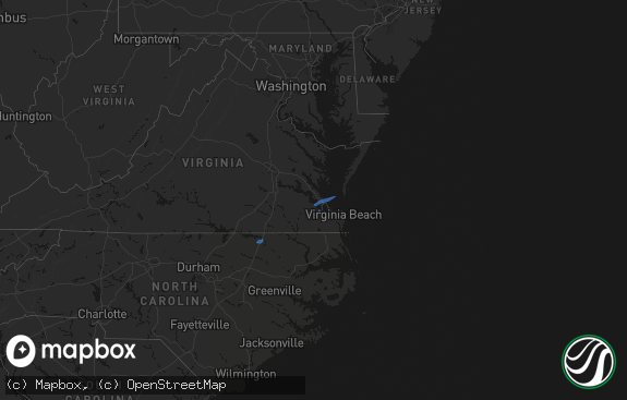 Hail map preview on 04-05-2026