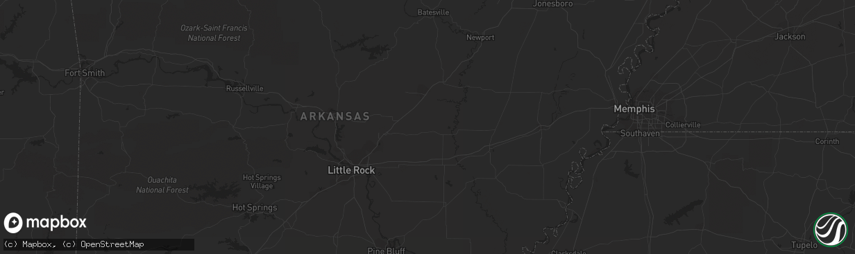 Hail map in Kingfisher, OK on April 6, 2012