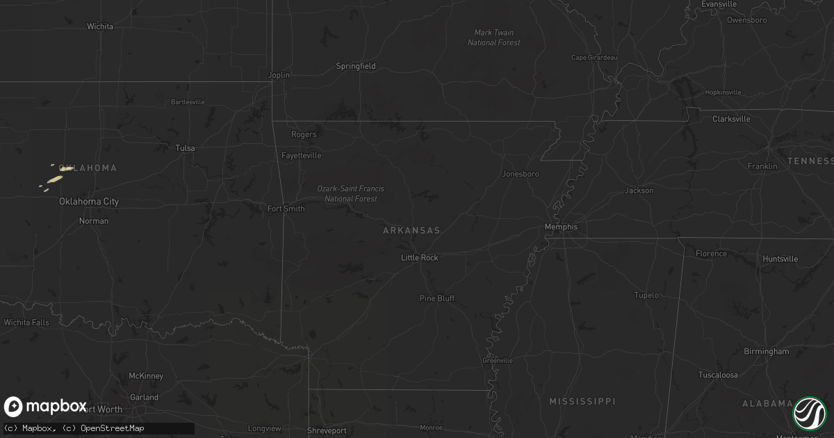 Hail map in Wyoming on April 6, 2012