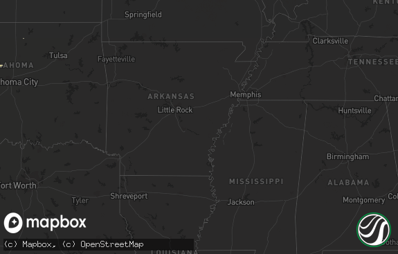 Hail map preview on 04-06-2012