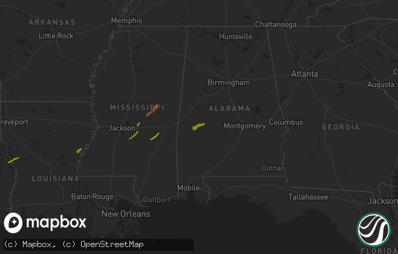 Hail map preview on 04-06-2014