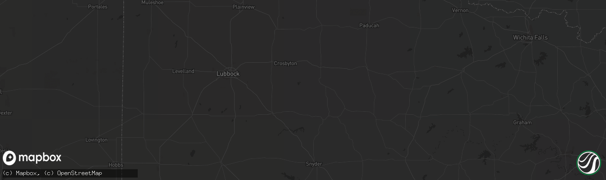 Hail map in Anthony, NM on April 8, 2012