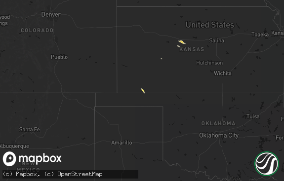Hail map preview on 04-08-2026