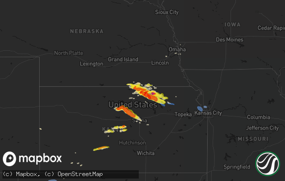 Hail map preview on 04-09-2026