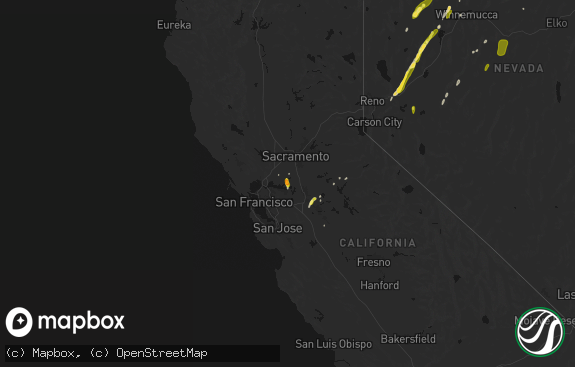 Hail map preview on 04-10-2026