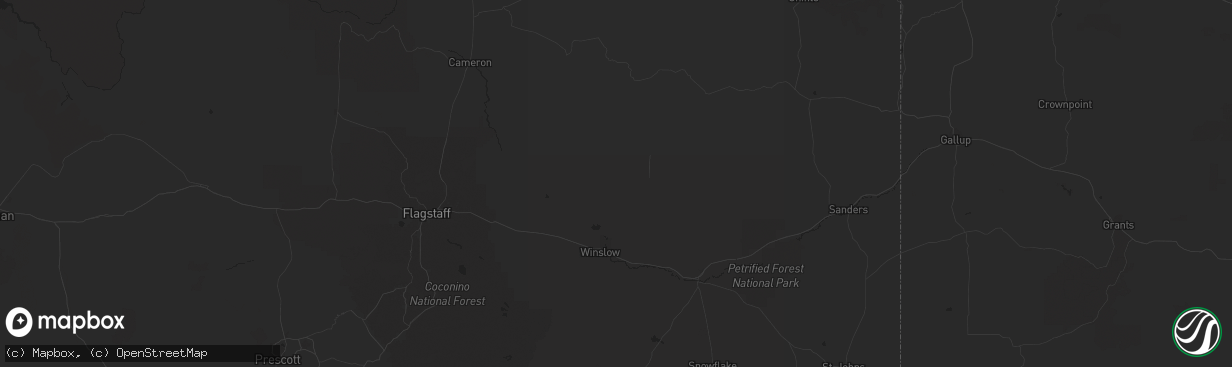 Hail map in Dumas, TX on April 11, 2012