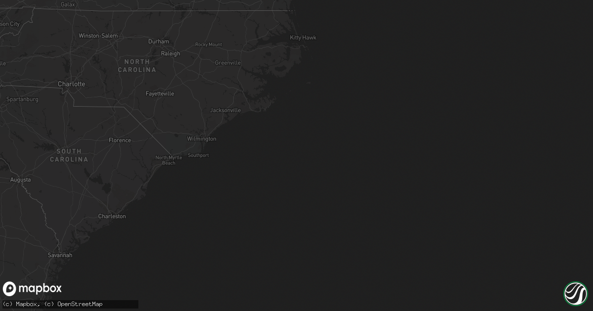 Hail map on April 12, 2011