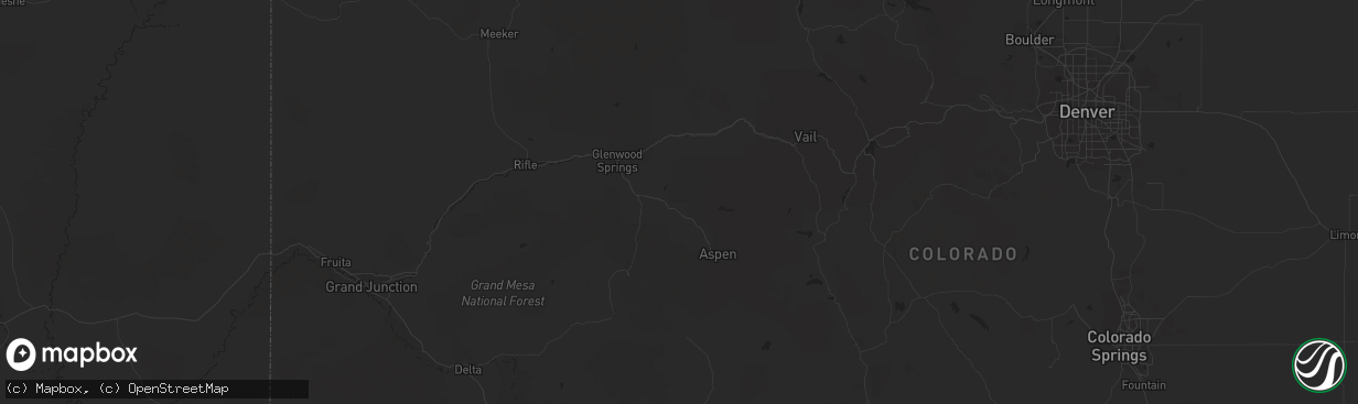 Hail map in Elsie, NE on April 12, 2012