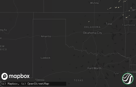 Hail map preview on 04-12-2012