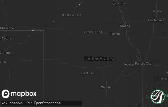 Hail map preview on 04-12-2018