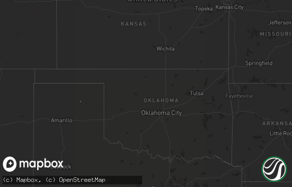 Hail map preview on 04-13-2013