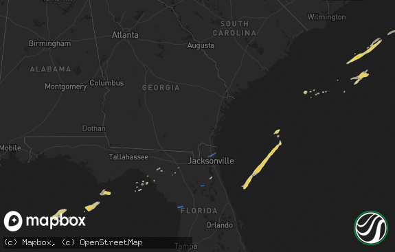 Hail map preview on 04-14-2020