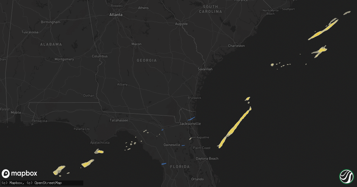Hail map on April 14, 2020