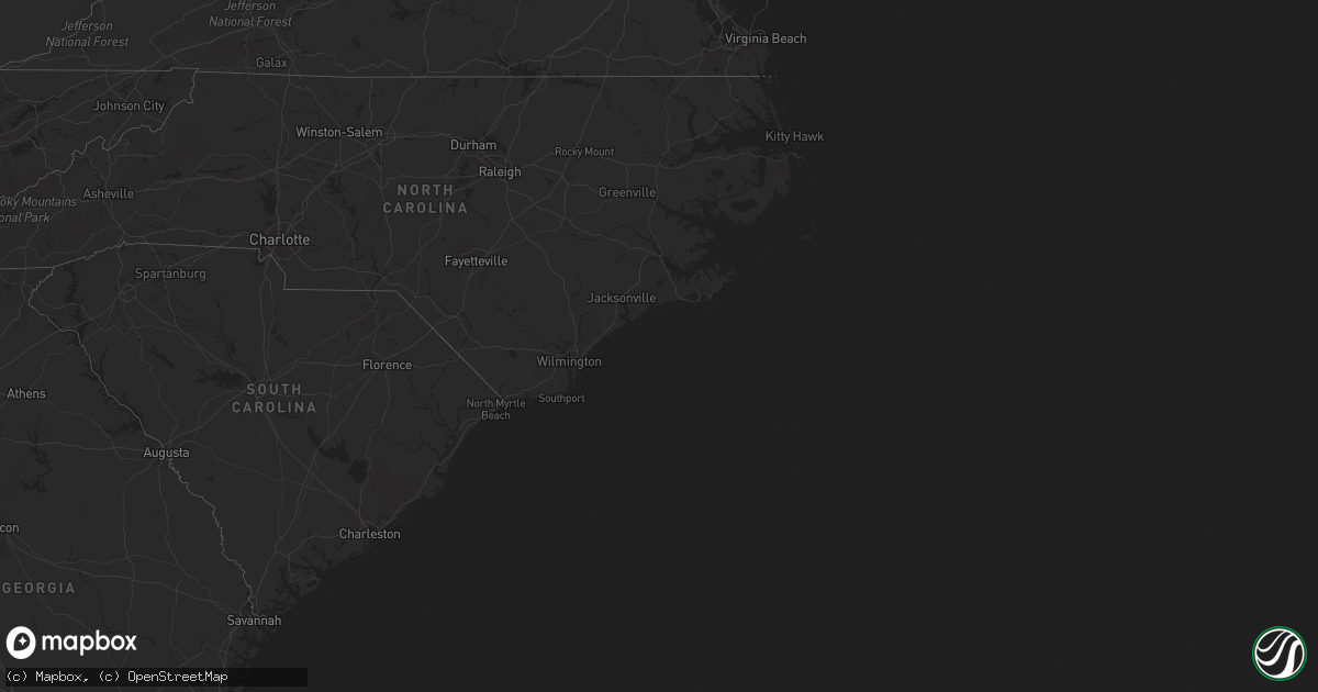 Hail map in New Jersey on April 14, 2022