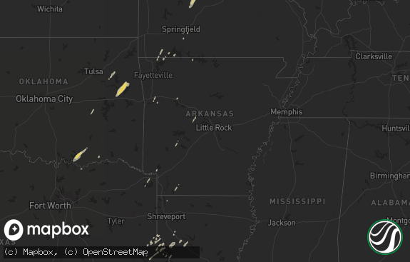 Hail map preview on 04-15-2012