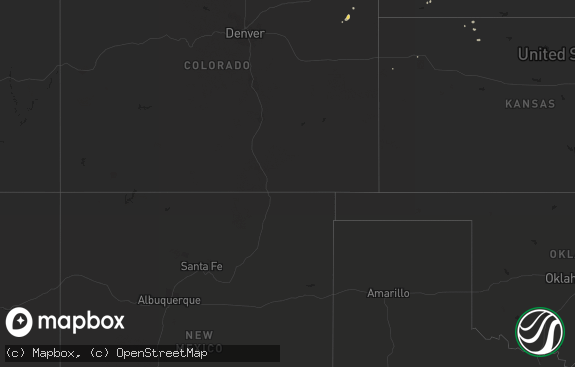 Hail map preview on 04-16-2019