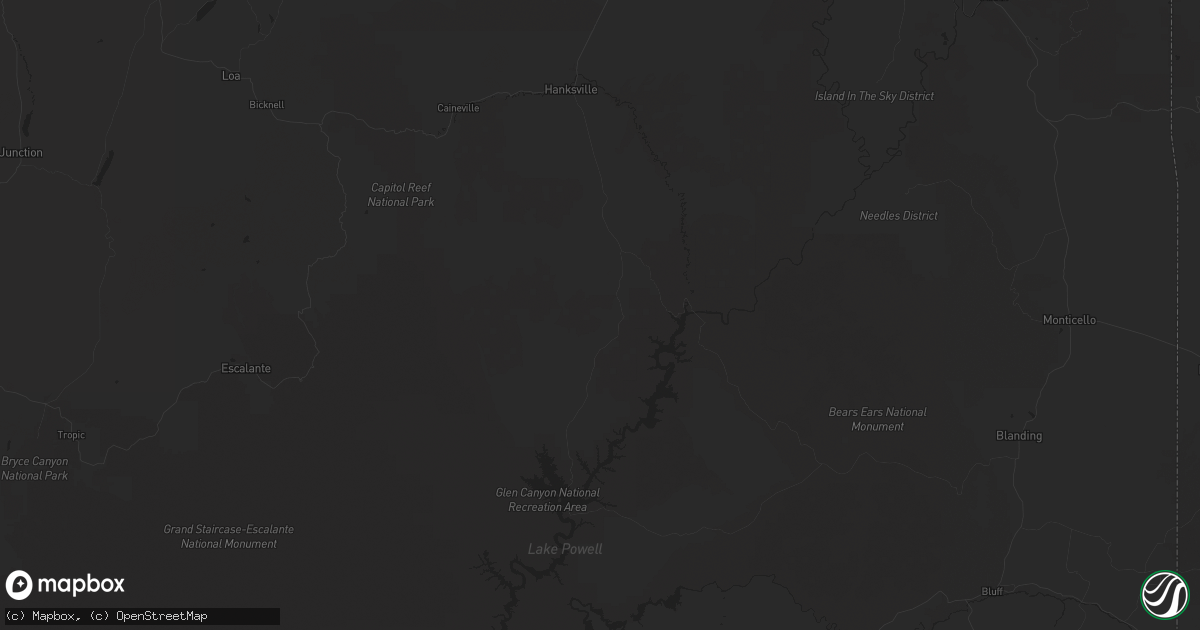 Hail map in Leedey, OK on April 16, 2020