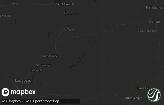 Hail map preview on 04-16-2020