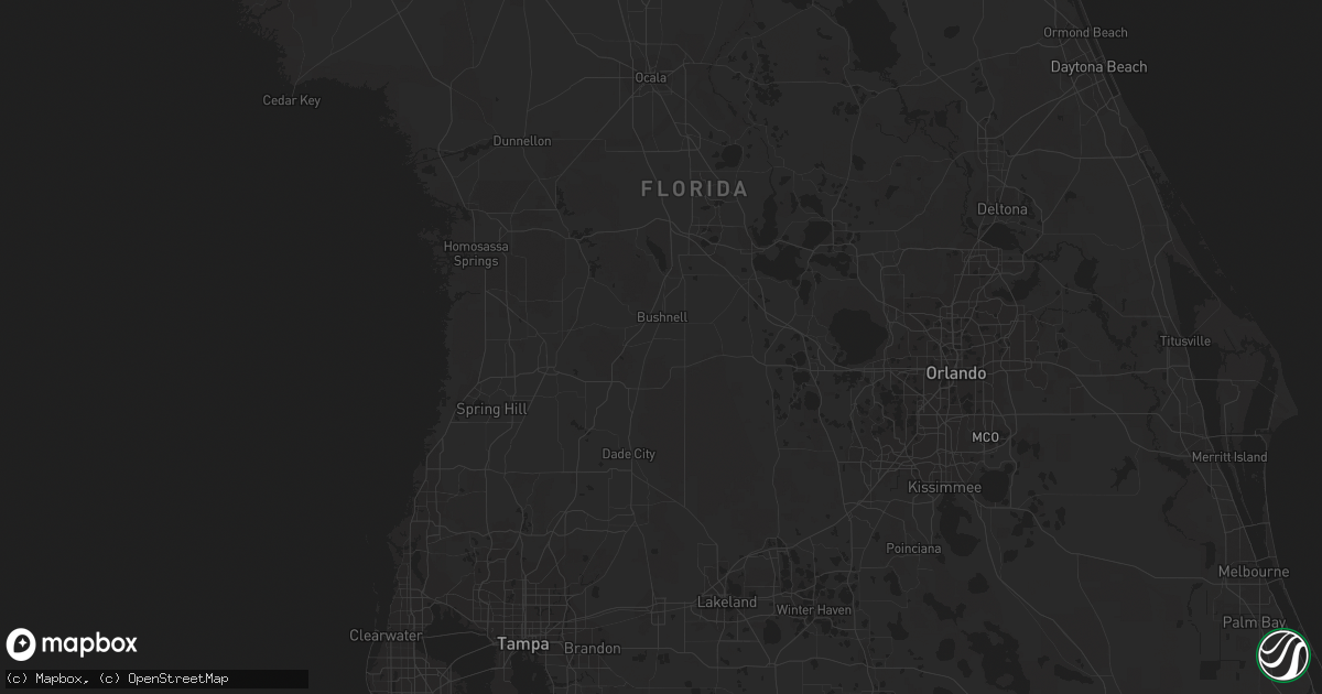 Hail map in Boston, GA on April 16, 2023